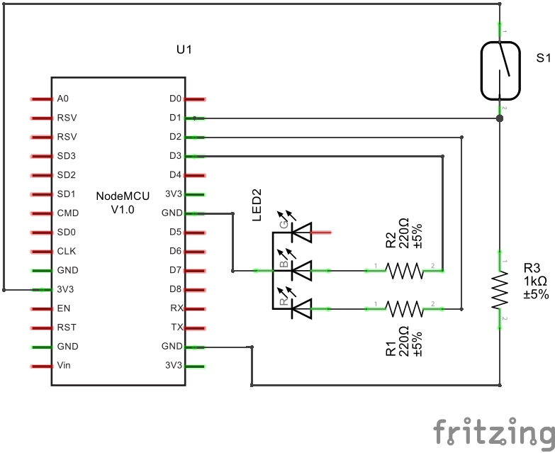Freezer door circuit