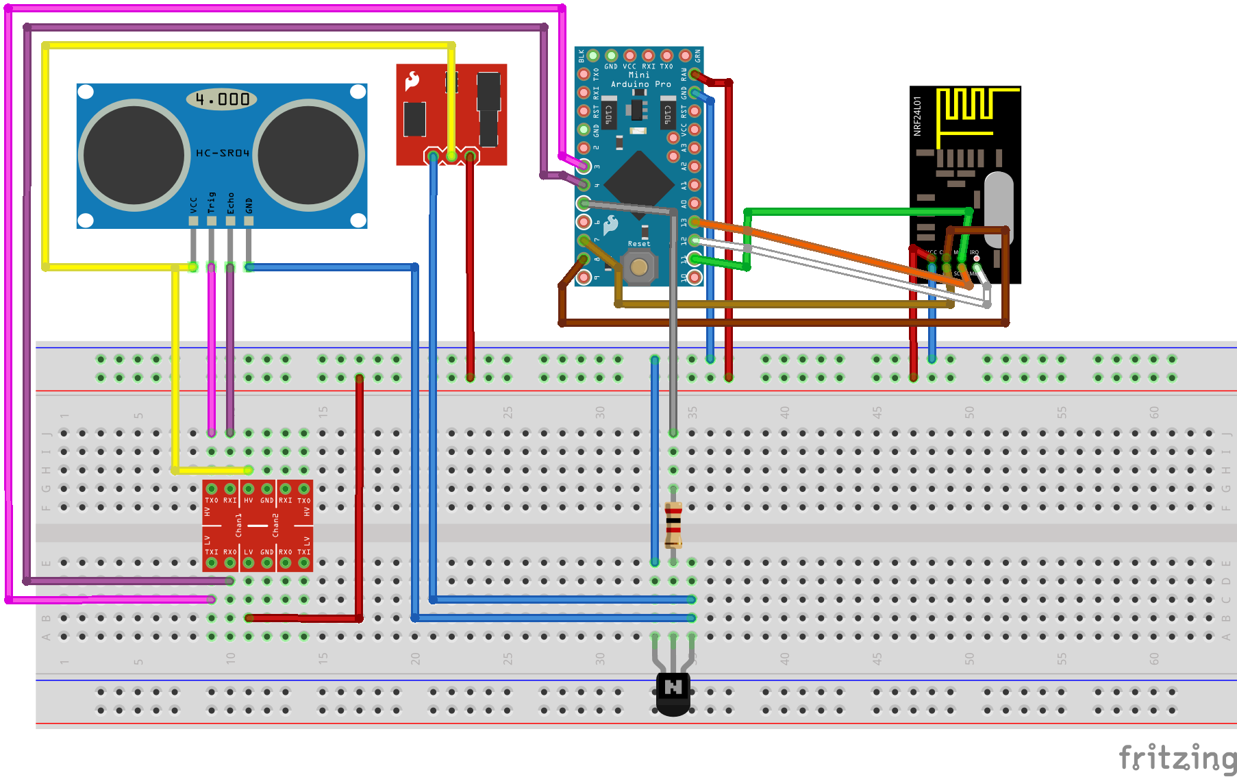 Sensor node circuit
