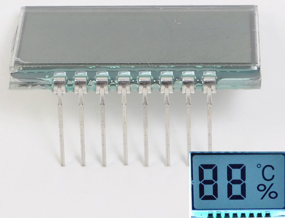 Dynamic drive LCD display