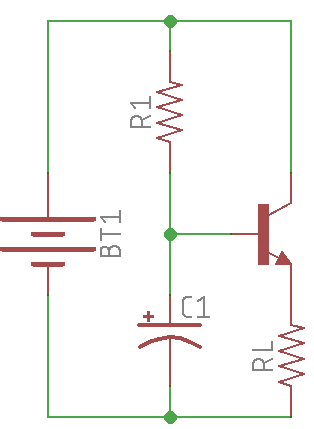 Arkitektur Eller enten Egern LED pulse with NE555