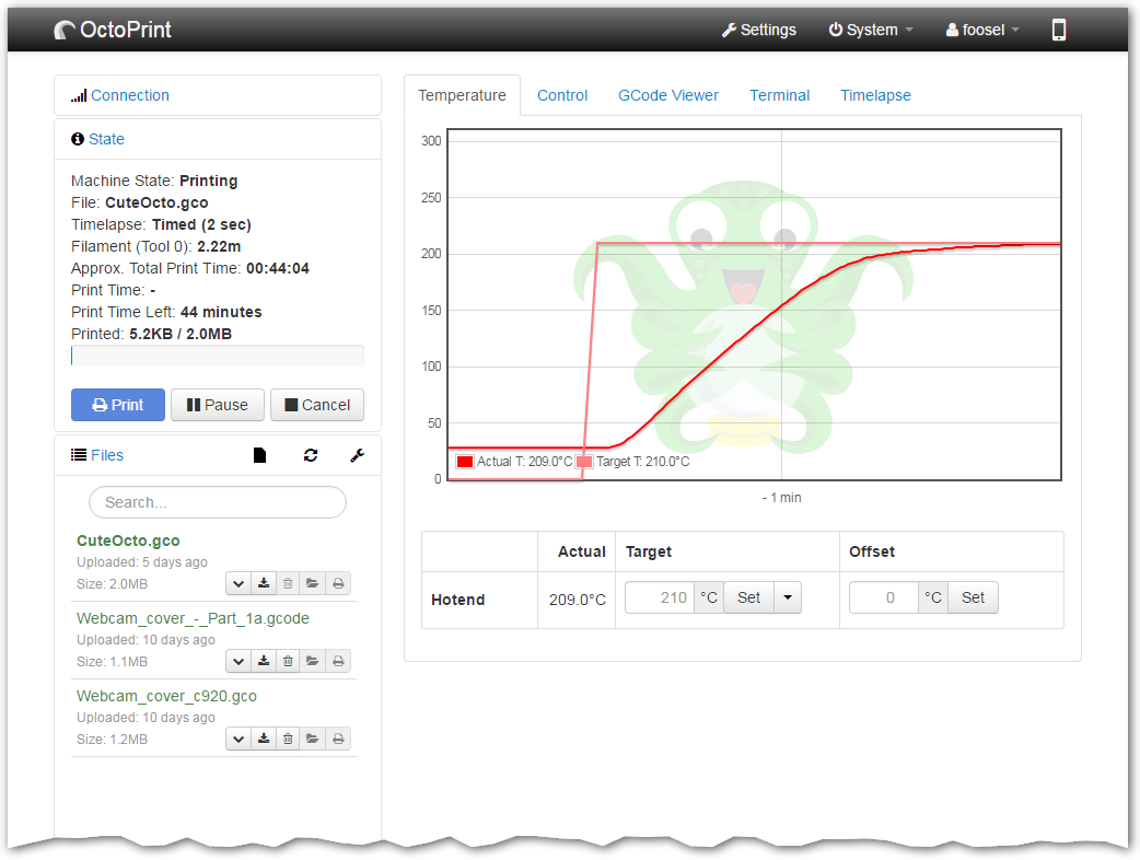 octoprint-temperature-tab