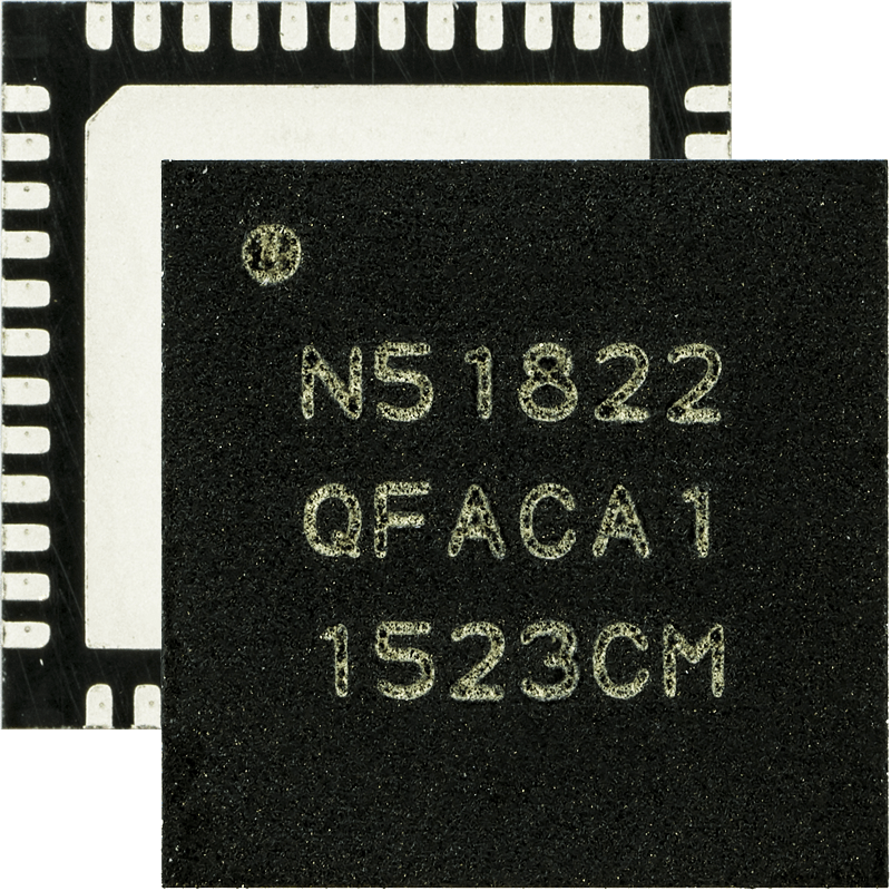 BLE sensor with the nRF51822 chip