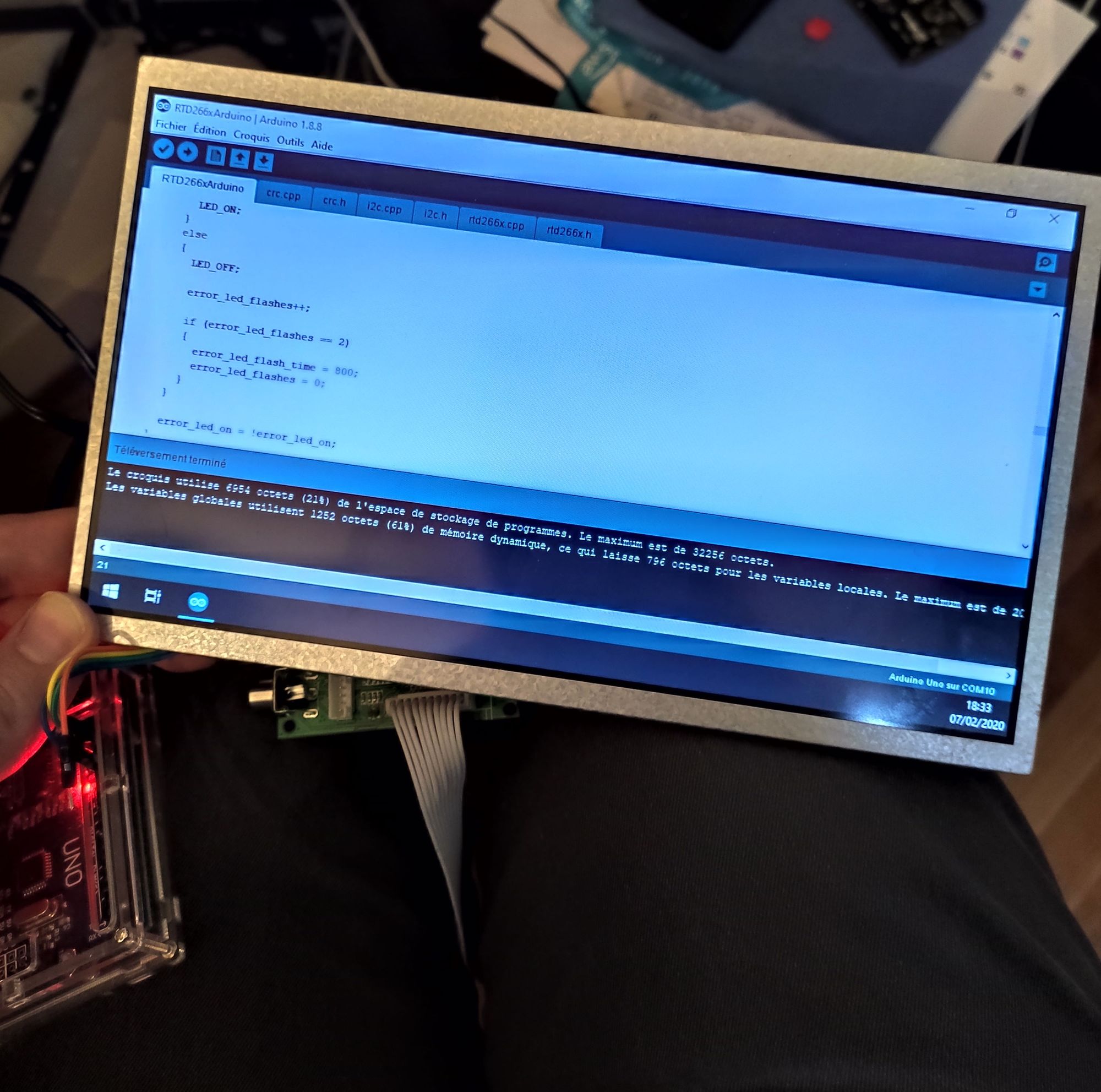 Flash a VS-TY2662-V1 LCD controller