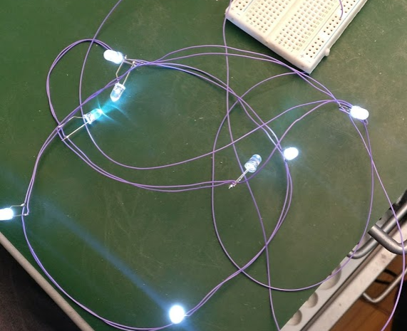 LED brightness with PWM and MOSFET